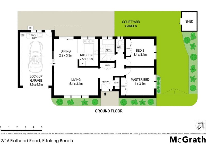 2/16 Flathead Road, Ettalong Beach NSW 2257 Floorplan