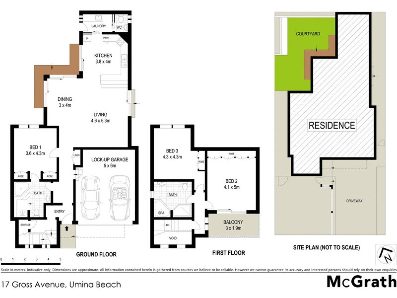 17 Gross Avenue, Umina Beach NSW 2257 Floorplan