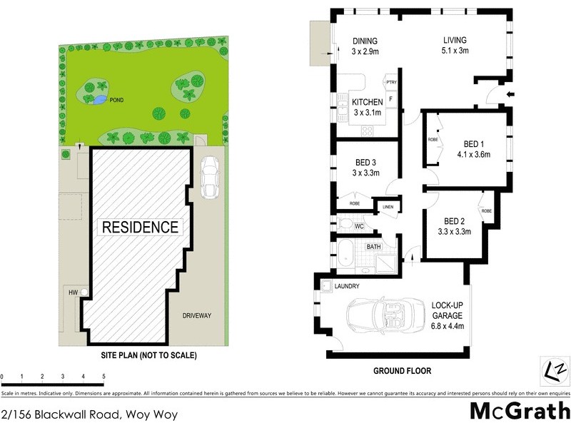 2/156 Blackwall Road, Woy Woy NSW 2256 Floorplan
