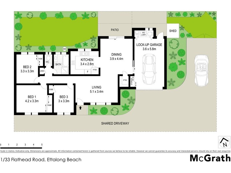 1/33 Flathead Road, Ettalong Beach NSW 2257 Floorplan