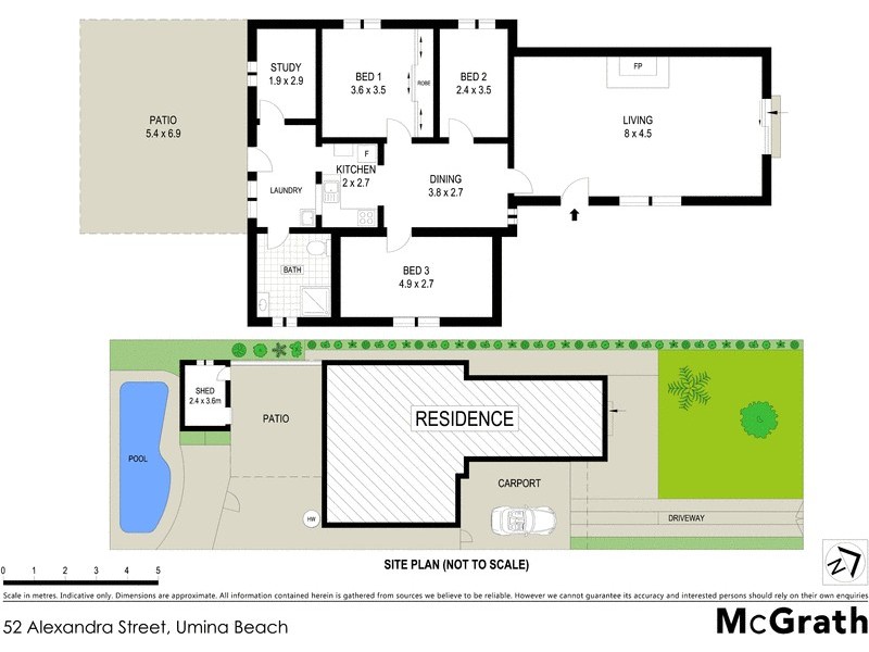 52 Alexandra Street, Umina Beach NSW 2257 Floorplan