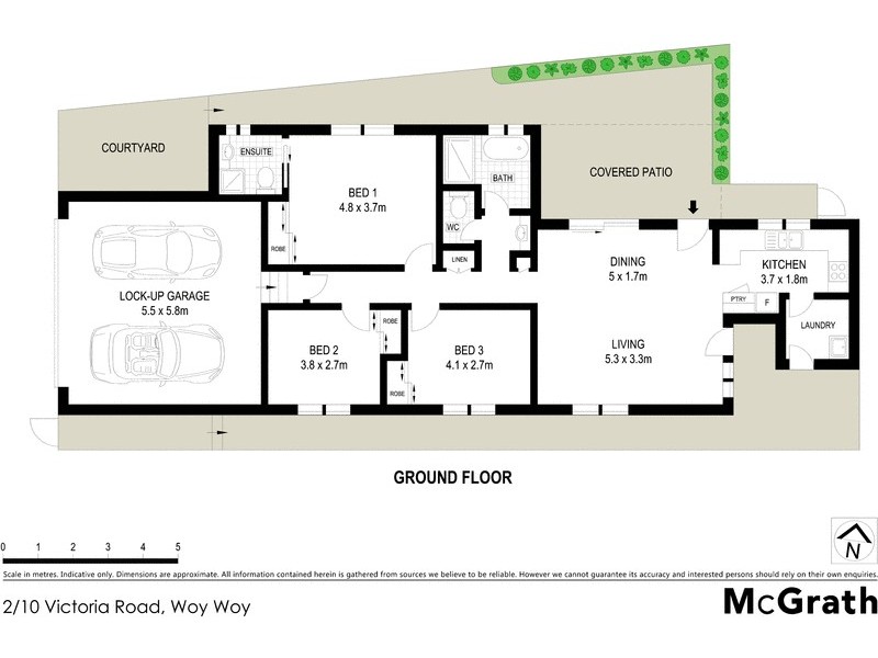 2/10 Victoria Road, Woy Woy NSW 2256 Floorplan