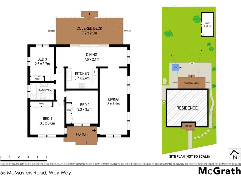 55 McMasters Road, Woy Woy NSW 2256 Floorplan
