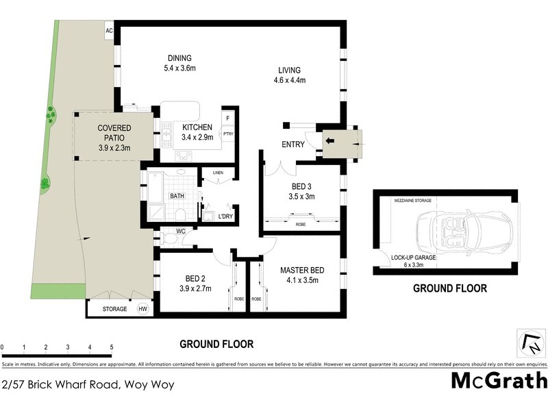 2/57 Brick Wharf Road, Woy Woy NSW 2256 Floorplan