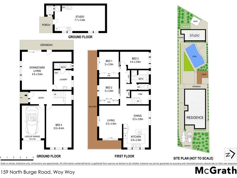 159 North Burge Road, Woy Woy NSW 2256 Floorplan