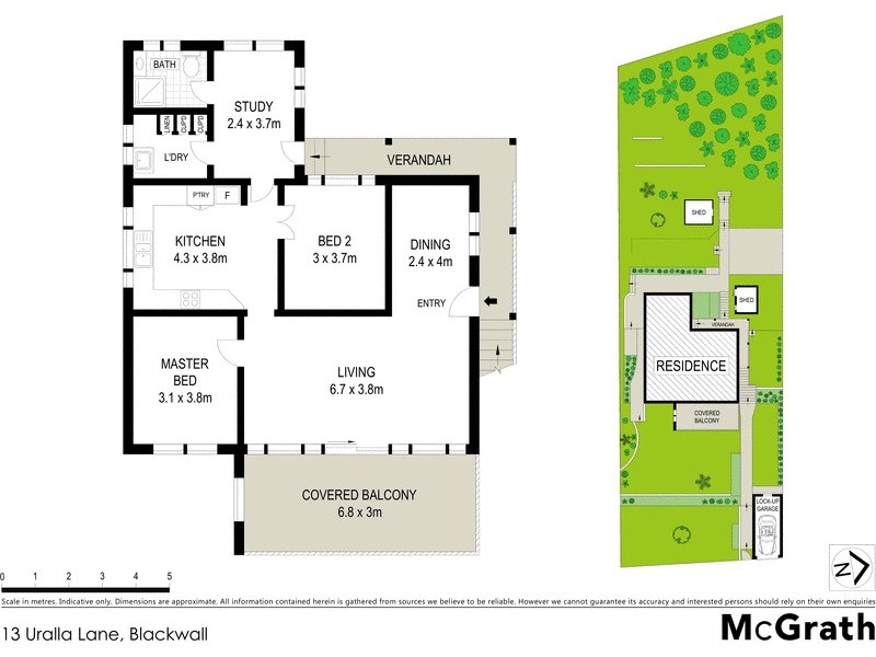 13 Uralla Lane, Blackwall NSW 2256 Floorplan