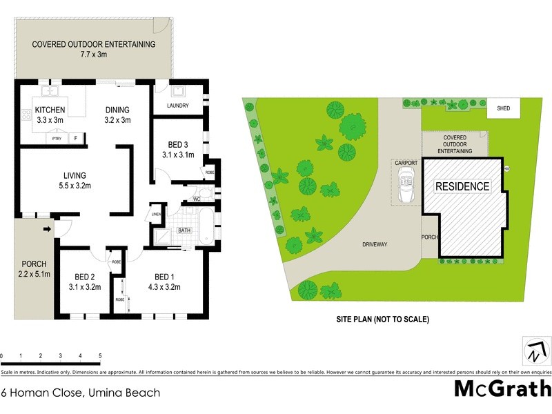 6 Homan Close, Umina Beach NSW 2257 Floorplan