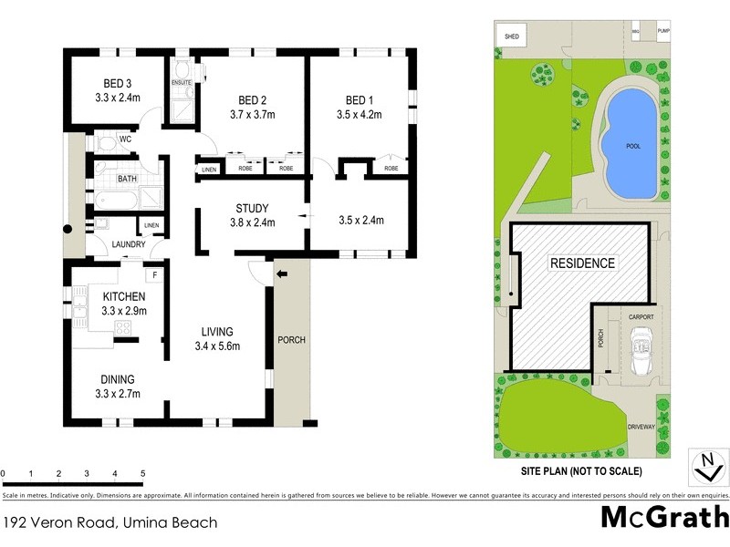 192 Veron Road, Umina Beach NSW 2257 Floorplan