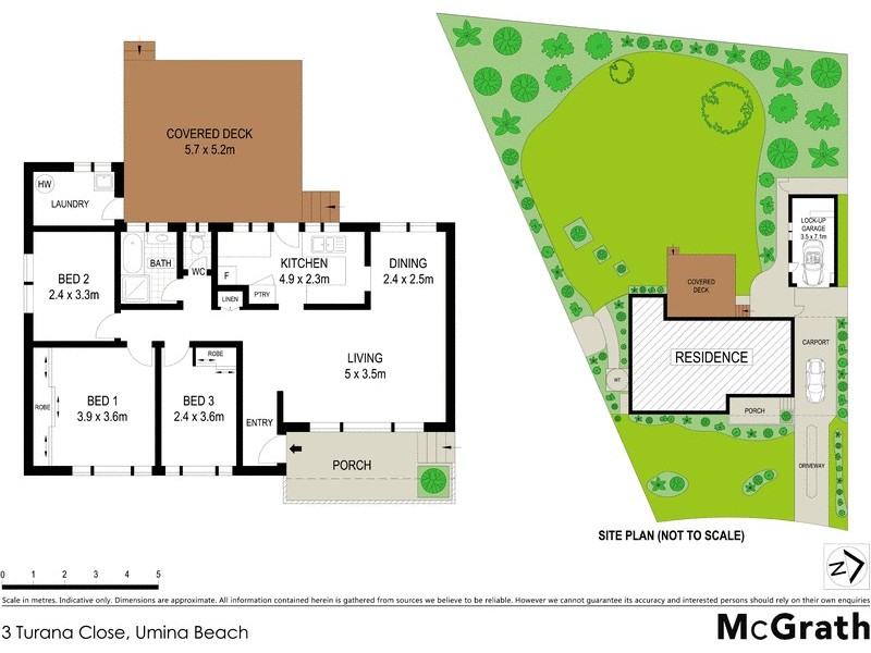 3 Turana Close, Umina Beach NSW 2257 Floorplan
