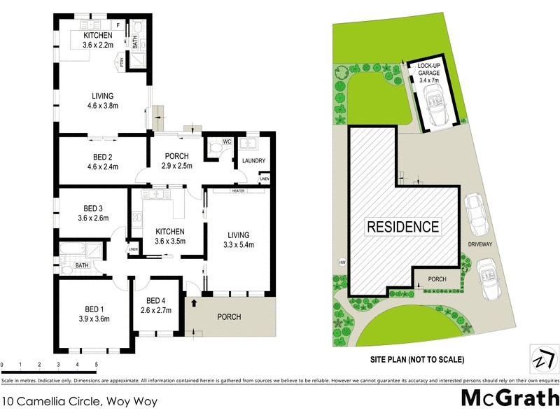 10 Camellia Circle, Woy Woy NSW 2256 Floorplan