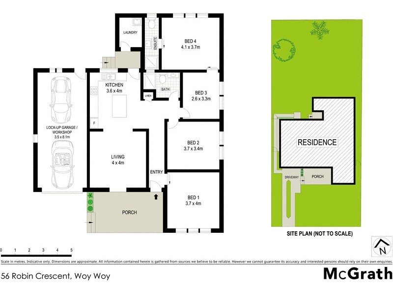 56 Robin Crescent, Woy Woy NSW 2256 Floorplan