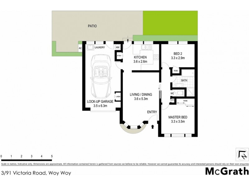 3/91 Victoria Road, Woy Woy NSW 2256 Floorplan