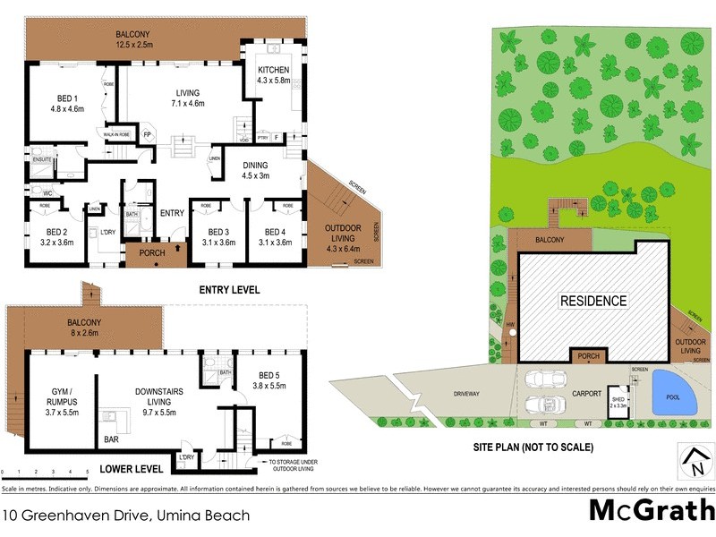 10 Greenhaven Drive, Umina Beach NSW 2257 Floorplan
