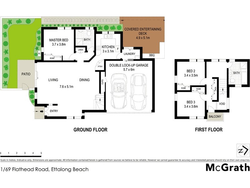 1/69 Flathead Road, Ettalong Beach NSW 2257 Floorplan