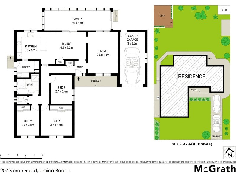 207 Veron Road, Umina Beach NSW 2257 Floorplan