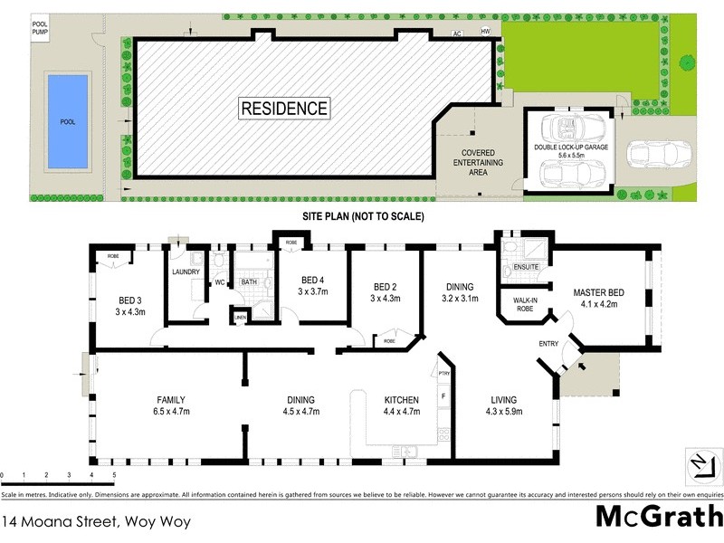 14 Moana Street, Woy Woy NSW 2256 Floorplan
