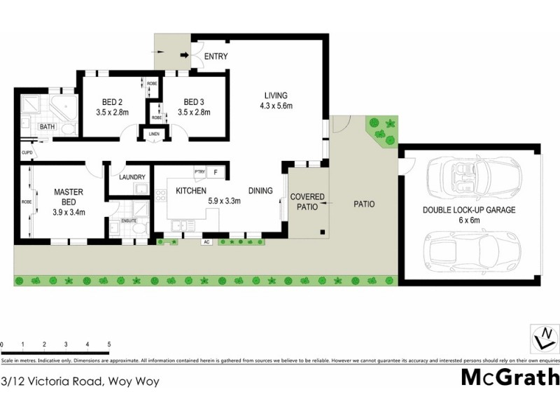 3/12-14 Victoria Road, Woy Woy NSW 2256 Floorplan
