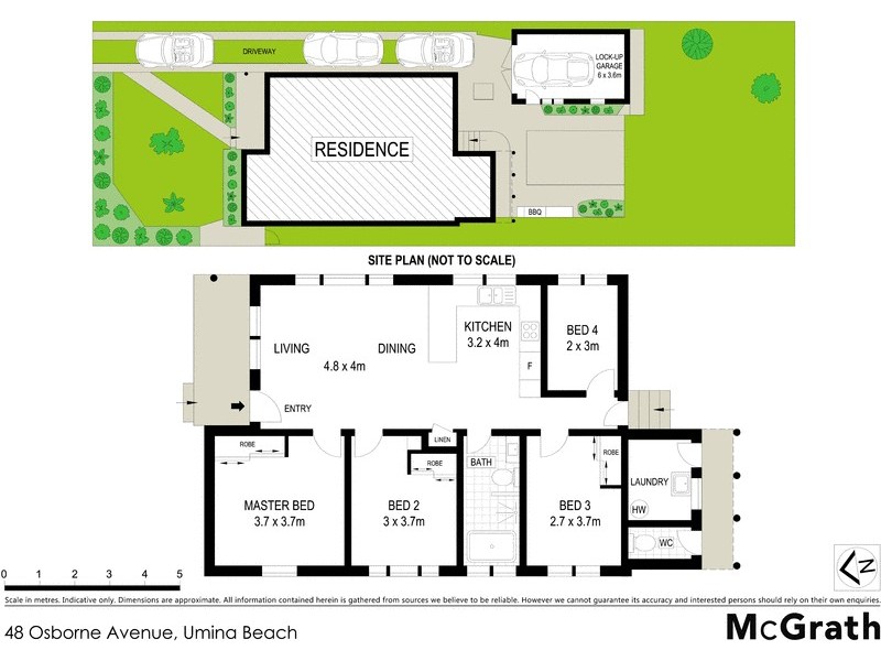 48 Osborne Avenue, Umina Beach NSW 2257 Floorplan