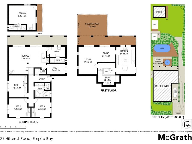 39 Hillcrest Road, Empire Bay NSW 2257 Floorplan