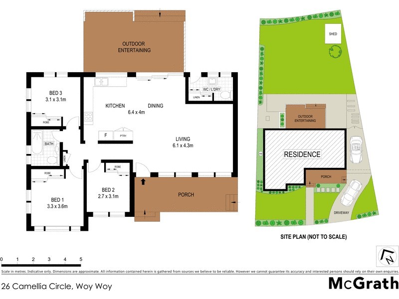 26 Camellia Circle, Woy Woy NSW 2256 Floorplan