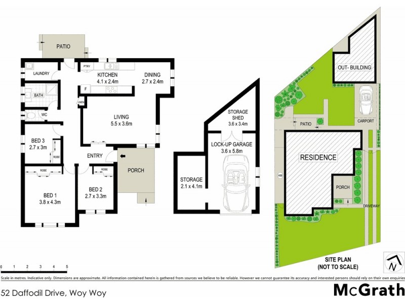 52 Daffodil Drive, Woy Woy NSW 2256 Floorplan
