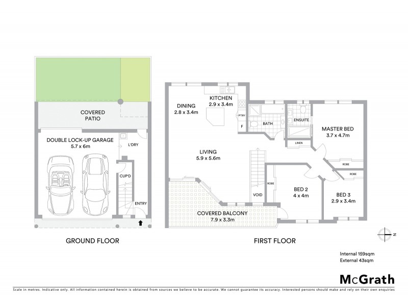 2/18 Warwick Street, Blackwall NSW 2256 Floorplan