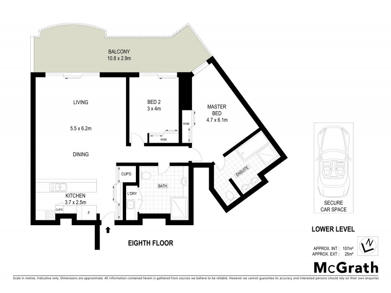 803/51 The Esplanade, Ettalong Beach NSW 2257 Floorplan