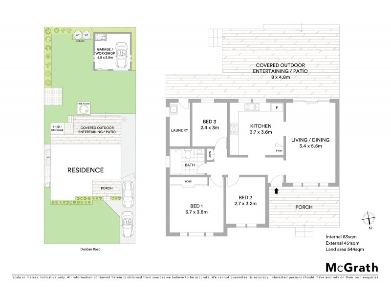 55 Dunban Road, Woy Woy NSW 2256 Floorplan