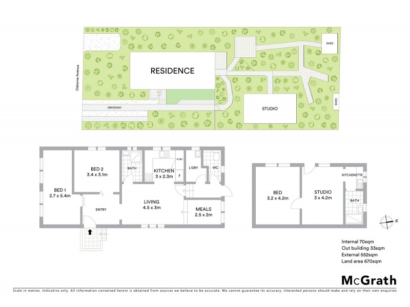 1 Osborne Avenue, Umina Beach NSW 2257 Floorplan