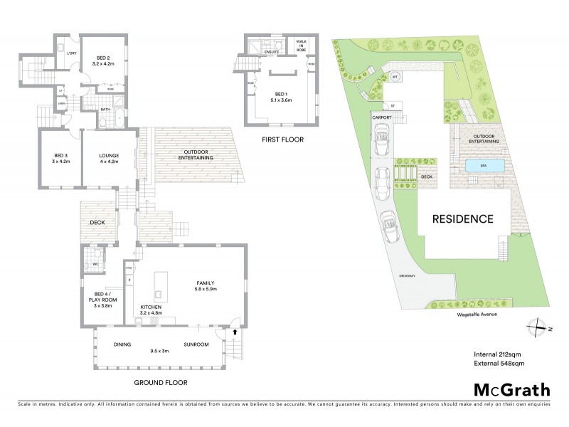 12 Wagstaffe Avenue, Wagstaffe NSW 2257 Floorplan