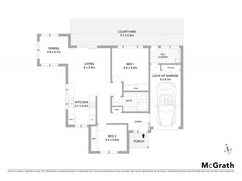 7/81 Ocean Beach Road, Woy Woy NSW 2256 Floorplan