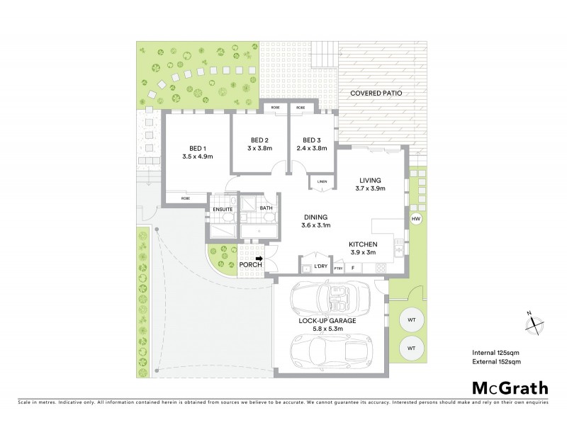 3/43 Paul Street, Umina Beach NSW 2257 Floorplan