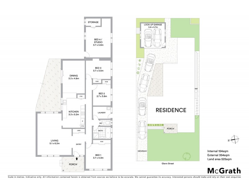 54 Glenn Street, Umina Beach NSW 2257 Floorplan