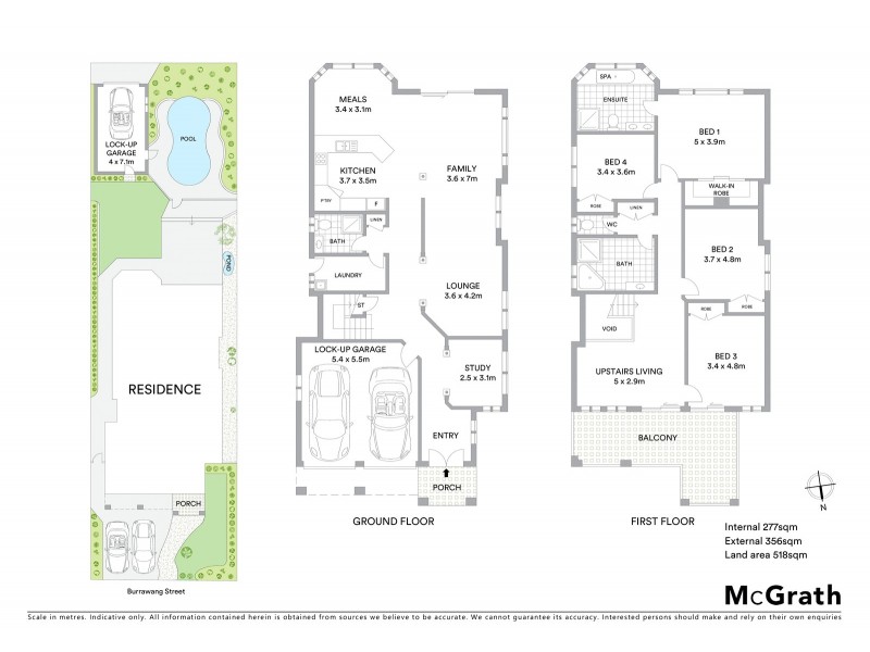 36 Burrawang Street, Ettalong Beach NSW 2257 Floorplan