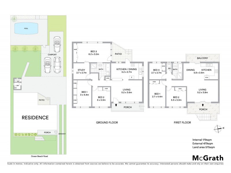 287 Ocean Beach Road, Umina Beach NSW 2257 Floorplan