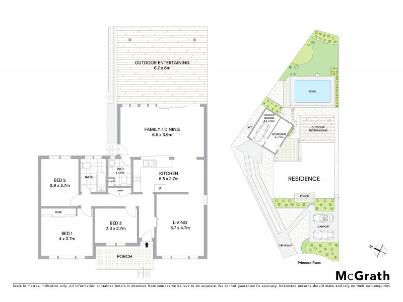 4 Primrose Place, Woy Woy NSW 2256 Floorplan
