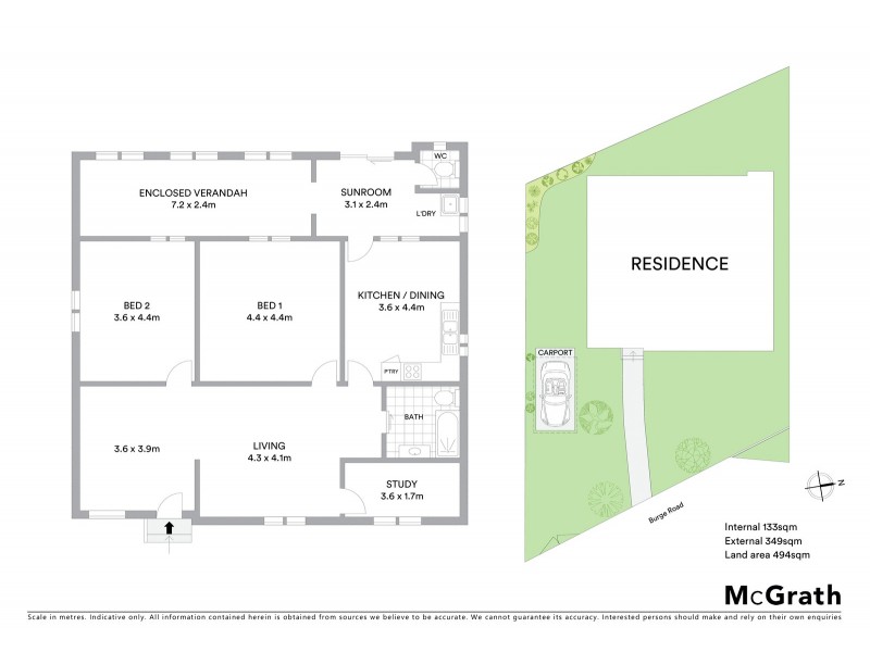 259 Burge Road, Woy Woy NSW 2256 Floorplan
