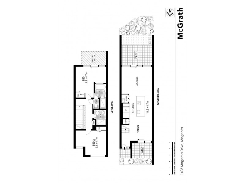 1403  Magenta Drive, Magenta NSW 2261 Floorplan