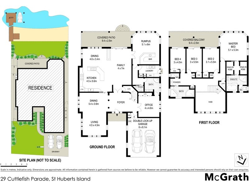 29 Cuttlefish Parade, St Huberts Island NSW 2257 Floorplan