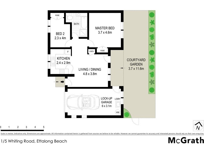 1/5 Whiting Road, Ettalong Beach NSW 2257 Floorplan