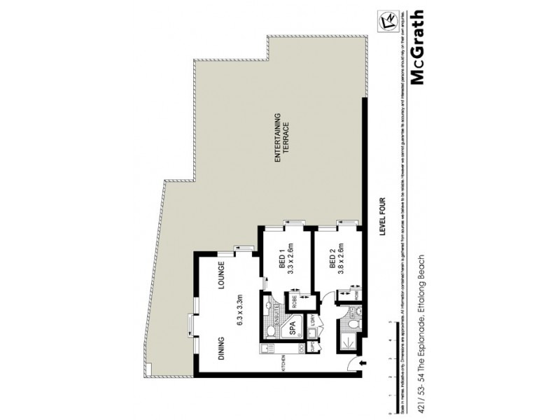421/51 The Esplanade, Ettalong Beach NSW 2257 Floorplan