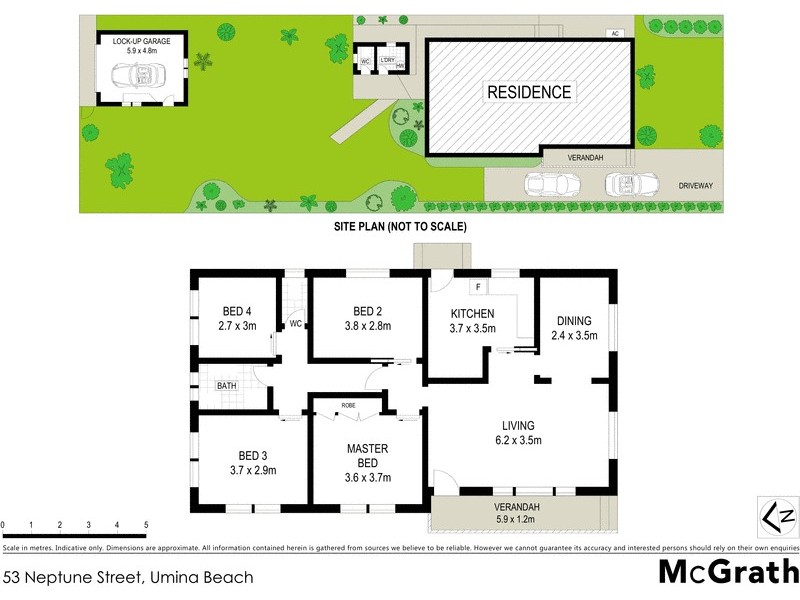 53 Neptune Street, Umina Beach NSW 2257 Floorplan
