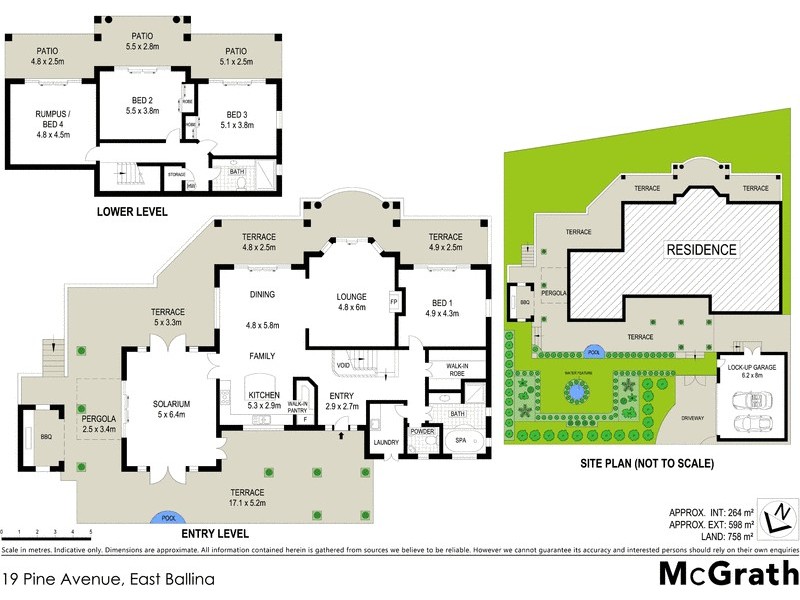 19 Pine Avenue, East Ballina NSW 2478 Floorplan