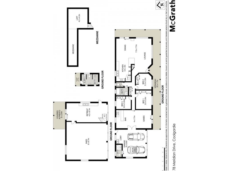 78 Meridian Drive, Coolgardie NSW 2478 Floorplan