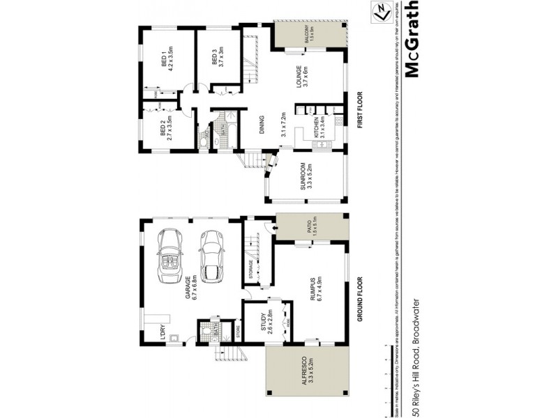 50 Rileys Hill Road, Broadwater NSW 2472 Floorplan