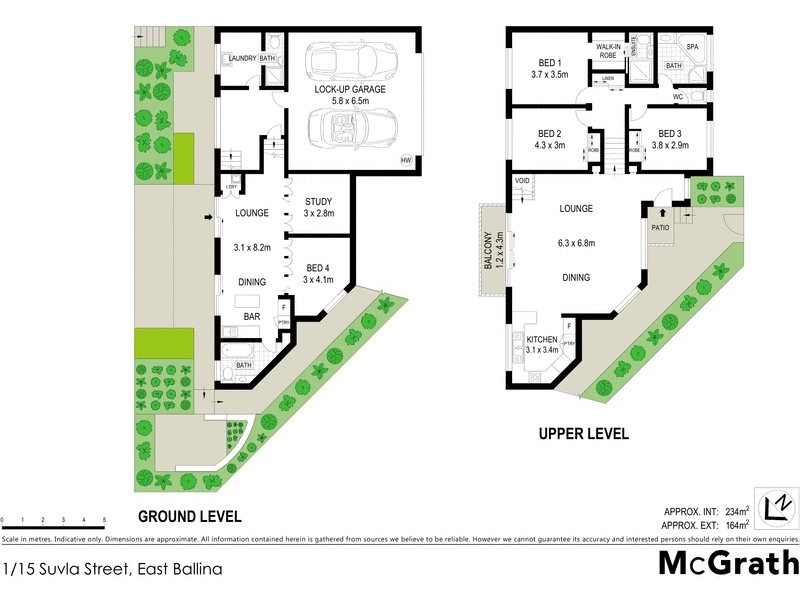 1/15 Suvla Street, East Ballina NSW 2478 Floorplan