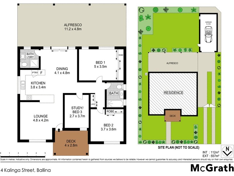 4 Kalinga Street, Ballina NSW 2478 Floorplan