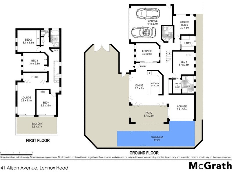 41 Alison Avenue, Lennox Head NSW 2478 Floorplan