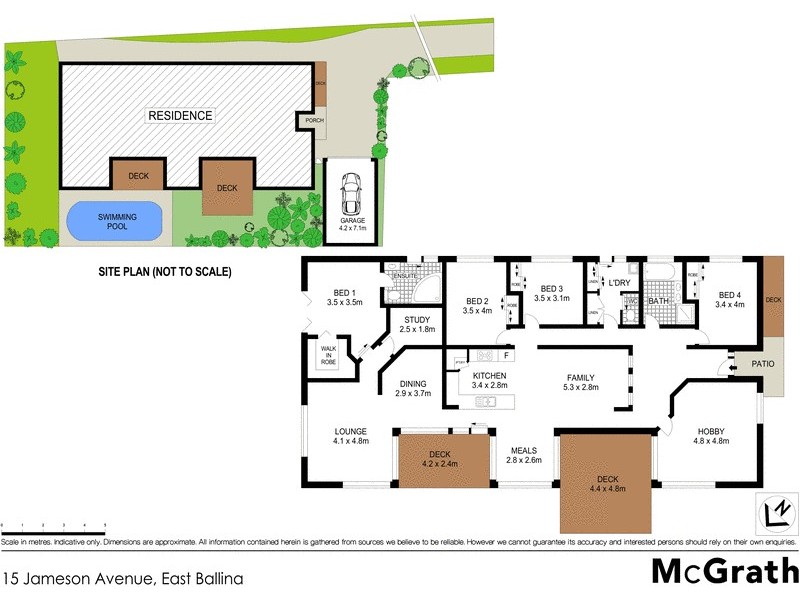 15 Jameson Avenue, East Ballina NSW 2478 Floorplan