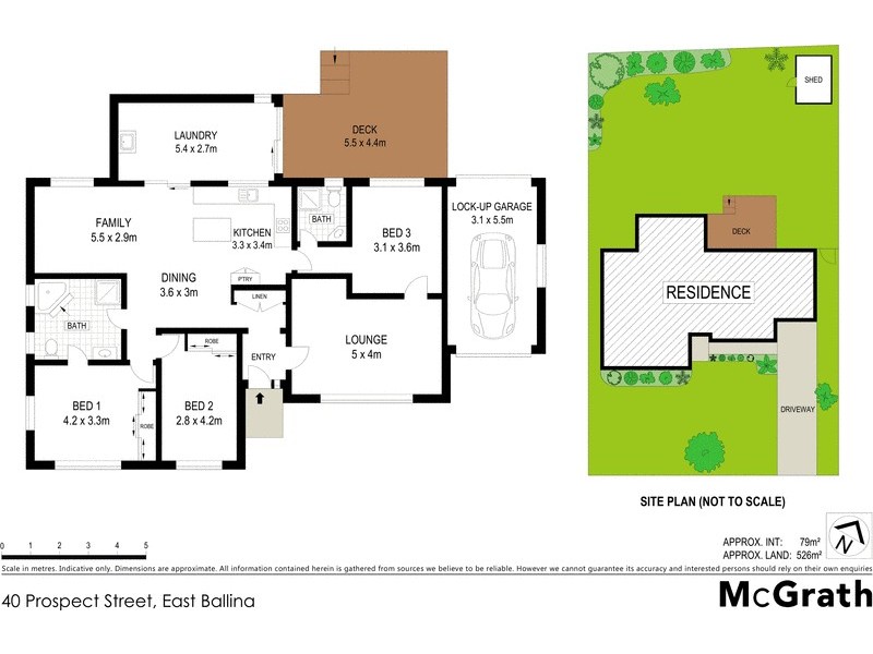 40 Prospect Street, East Ballina NSW 2478 Floorplan
